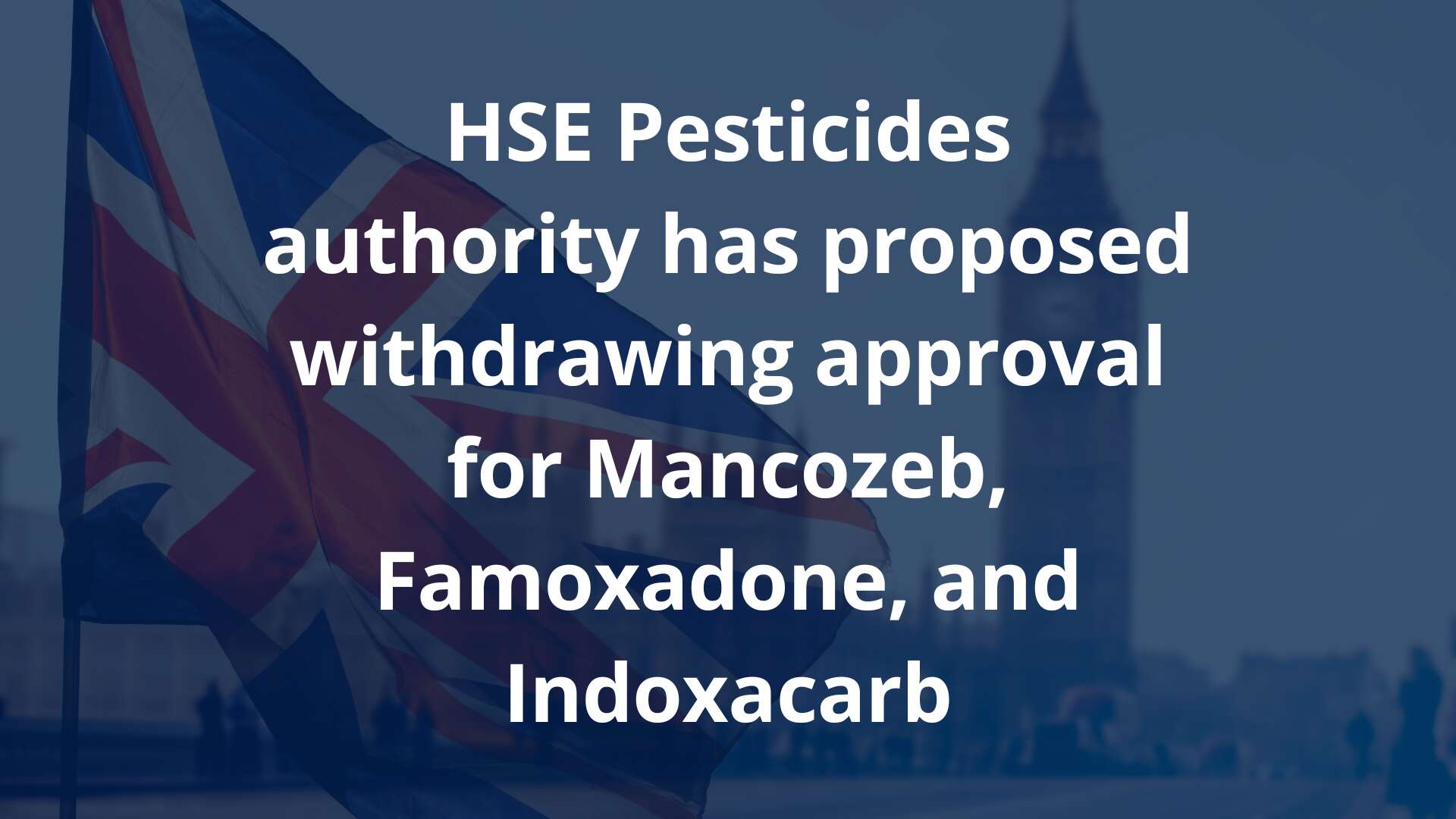 HSE Proposes Withdrawal of Key Fungicides