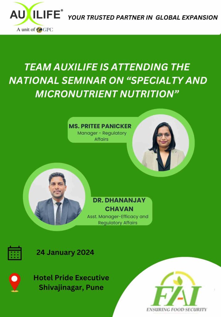 National Seminar on "Specialty and Micronutrient Nutrition"