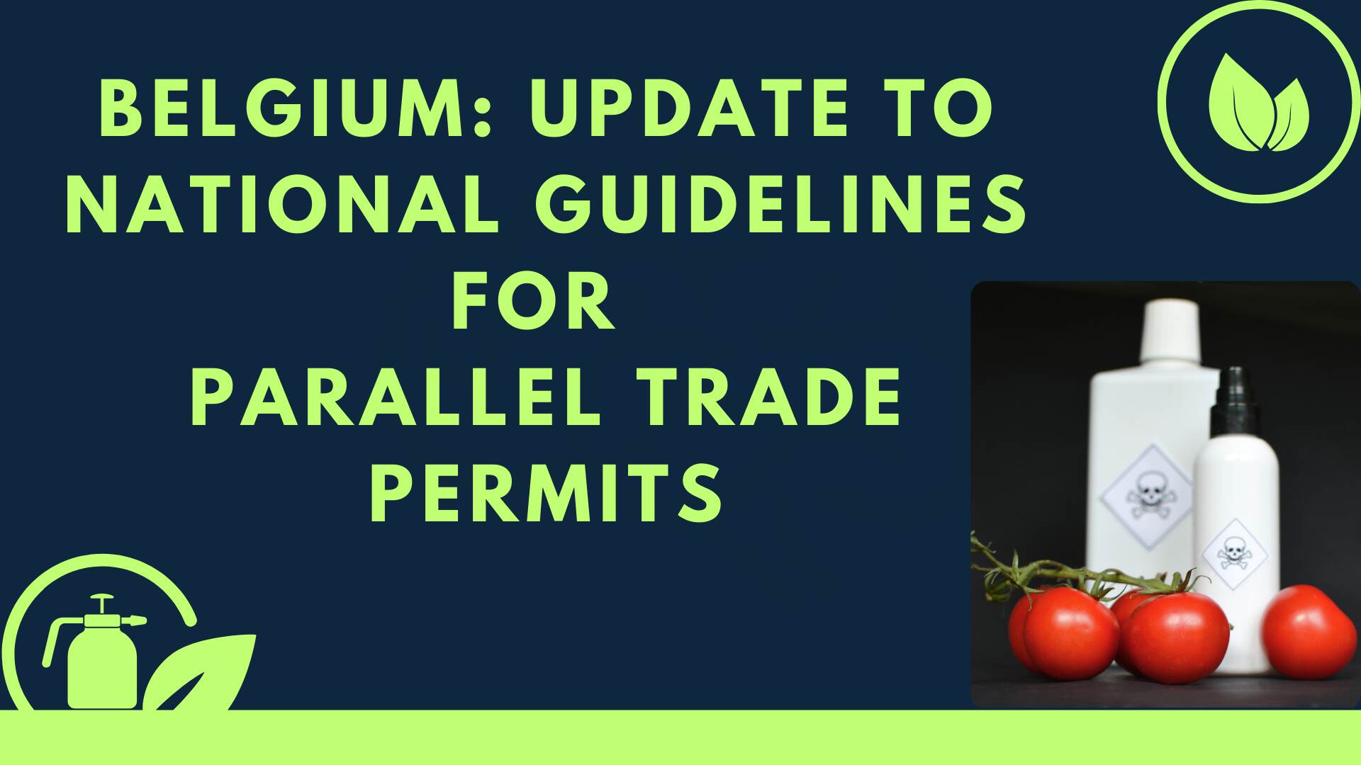 Belgium Parallel Trade Permit Guidelines Update
